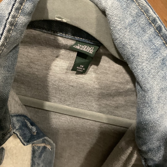 Wild Fable Sherpa Denim Jacket Size XS - Picture 5 of 5